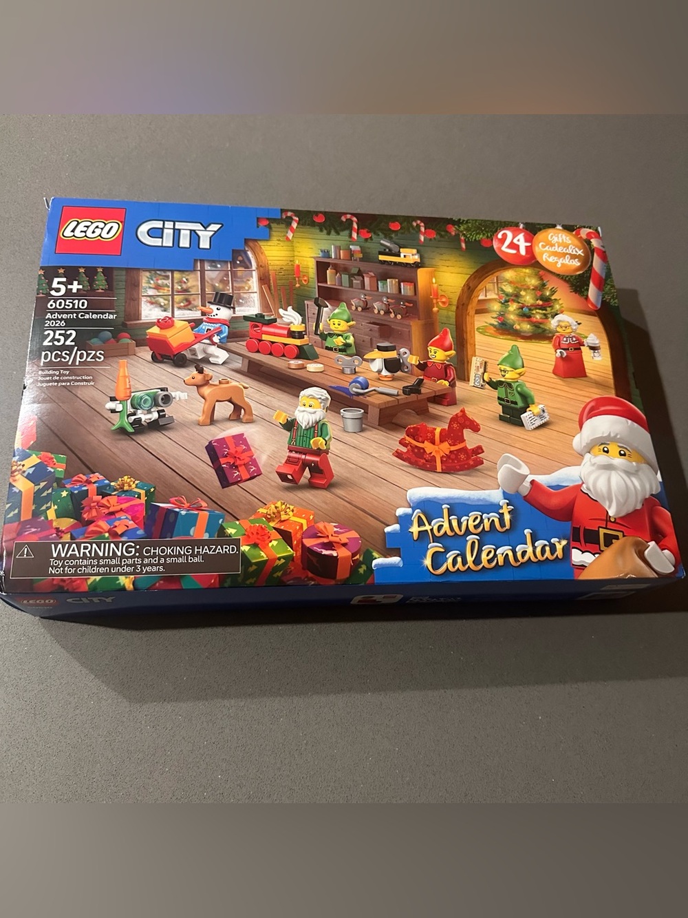 LEGO City Advent Calendar 2026 Set 60510 252 Pieces Christmas NIB